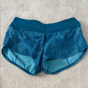 Lululemon Teal Women's Athletic Shorts